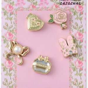 LoveShackFancy X Crocs 5-Pack Of Icon Jibbitz Charms